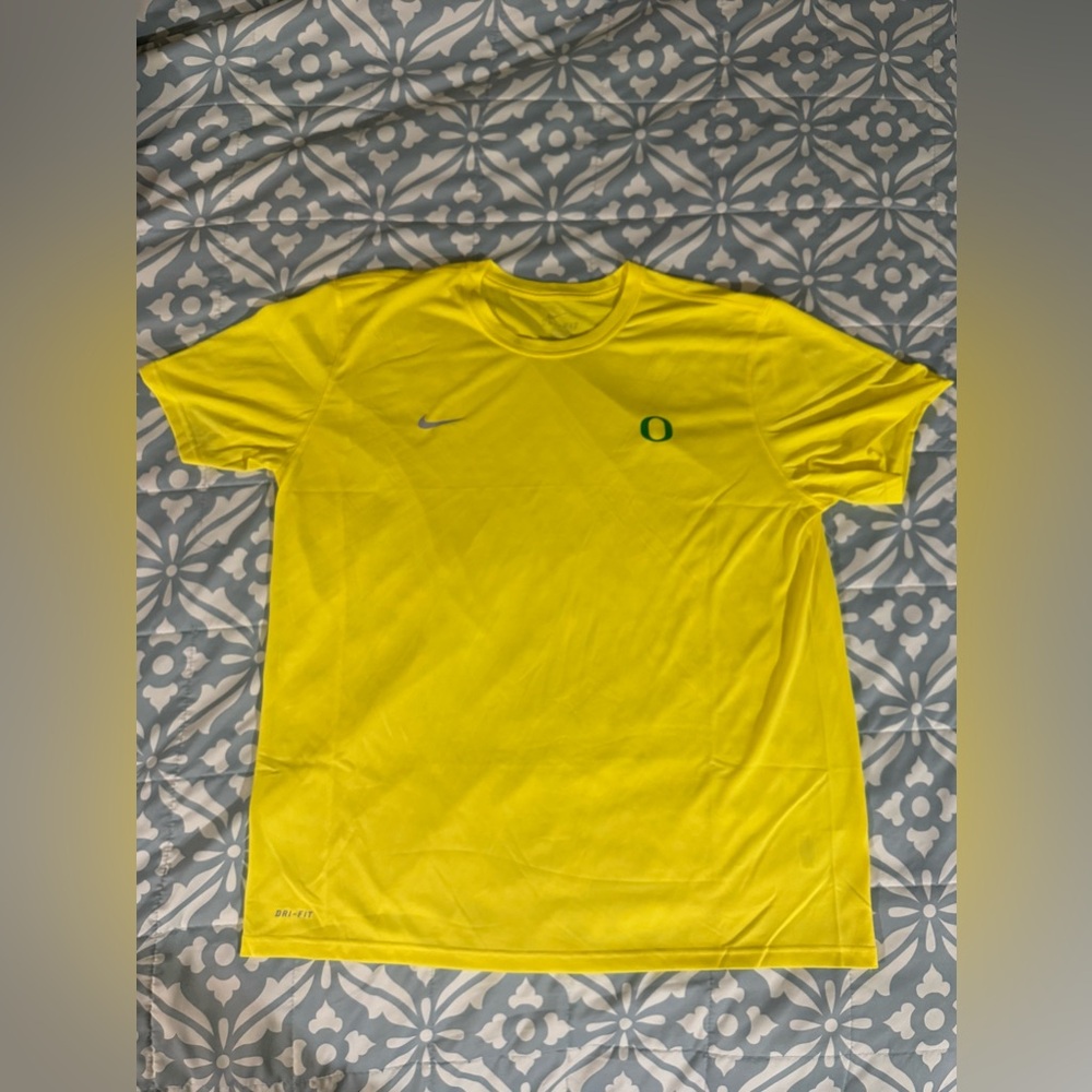 Nike Men's Yellow Oregon Ducks Dri-FIT Tee